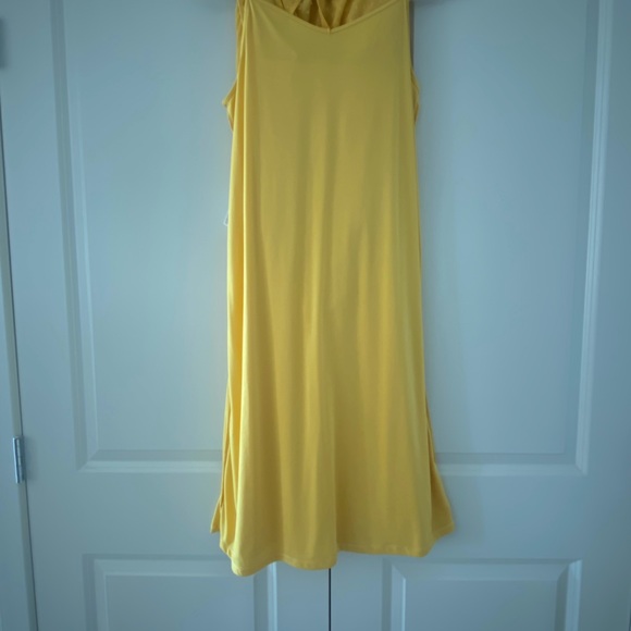 Yellow Midi Dress, size L - Picture 2 of 5